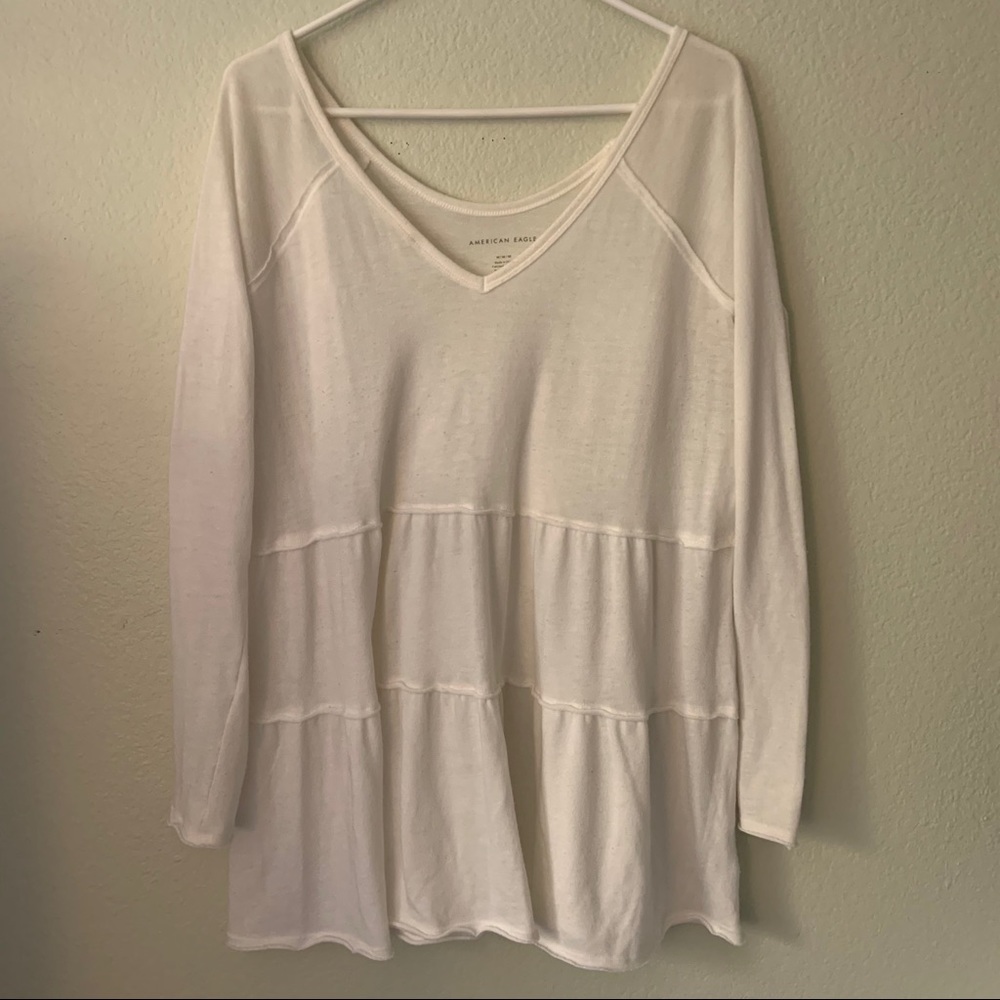 Tiered Long sleeved tunic